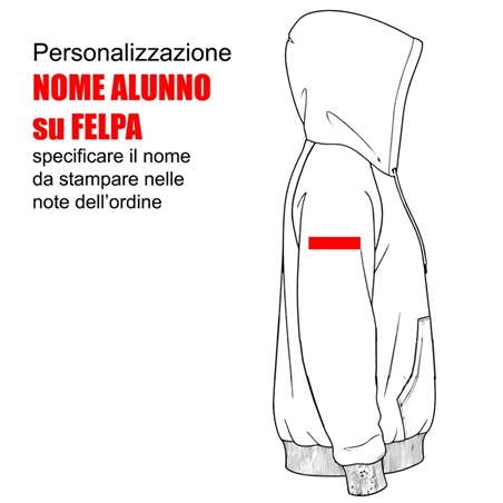 NOME ALUNNI FELPA